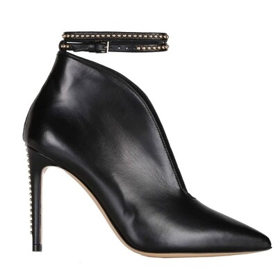 High heel half boots