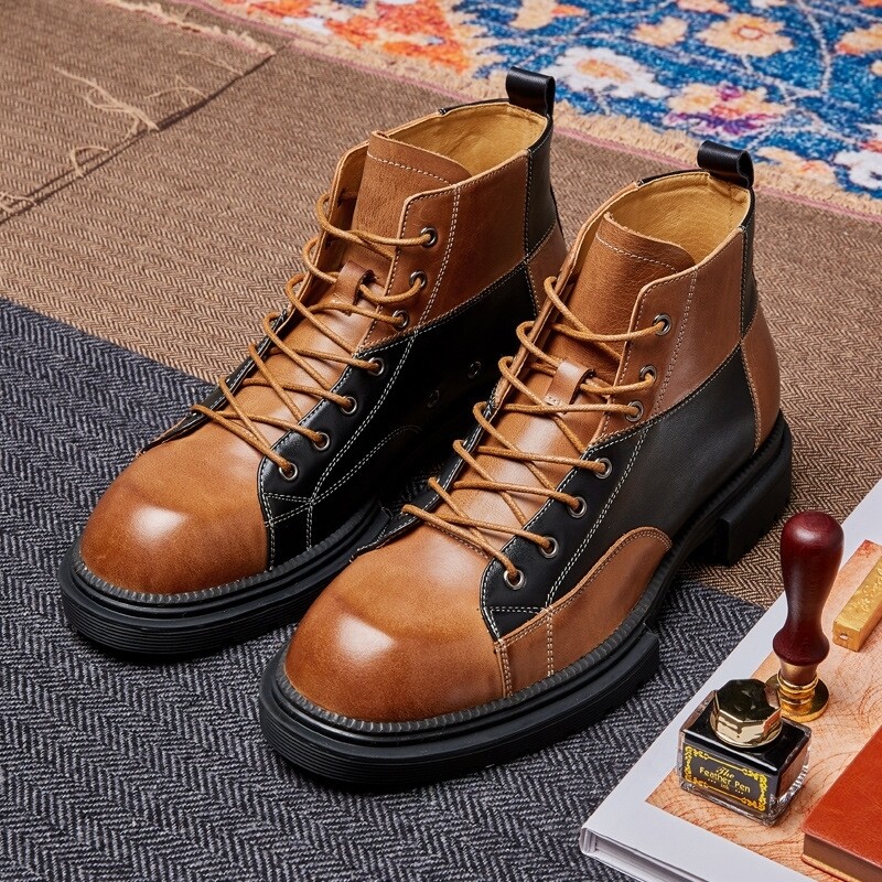 Multi coloured boots