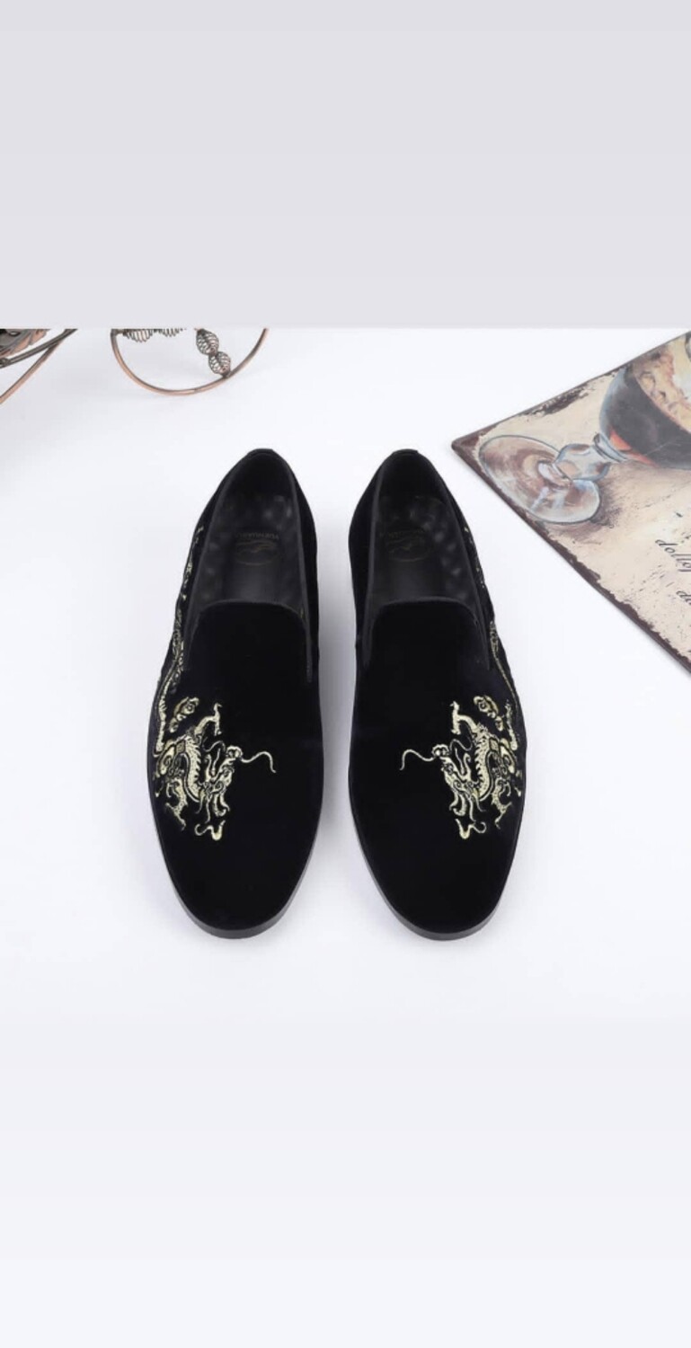 Dragon seude Loafers 
