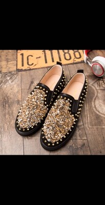 Glittering loafer 