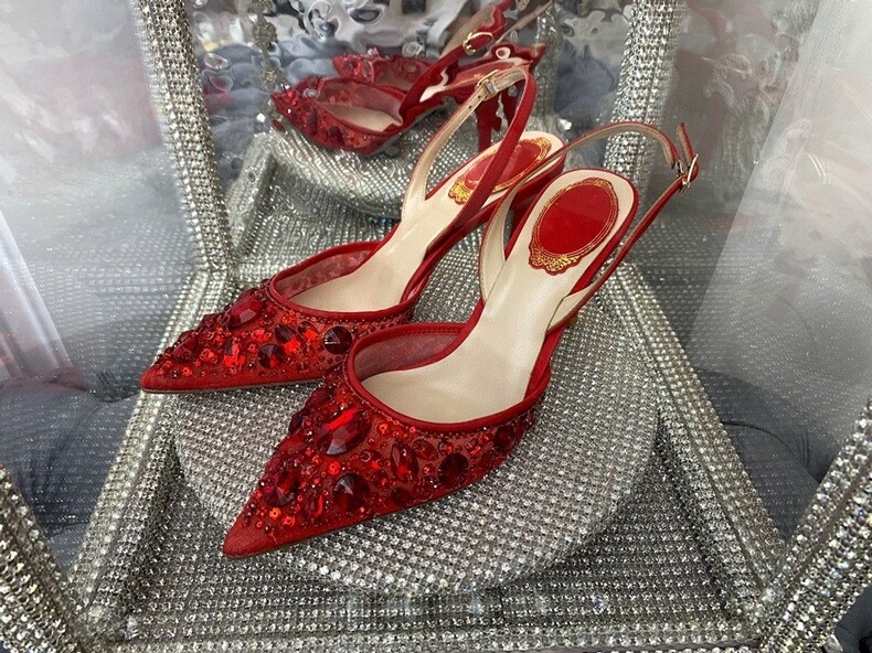 Crystals heels