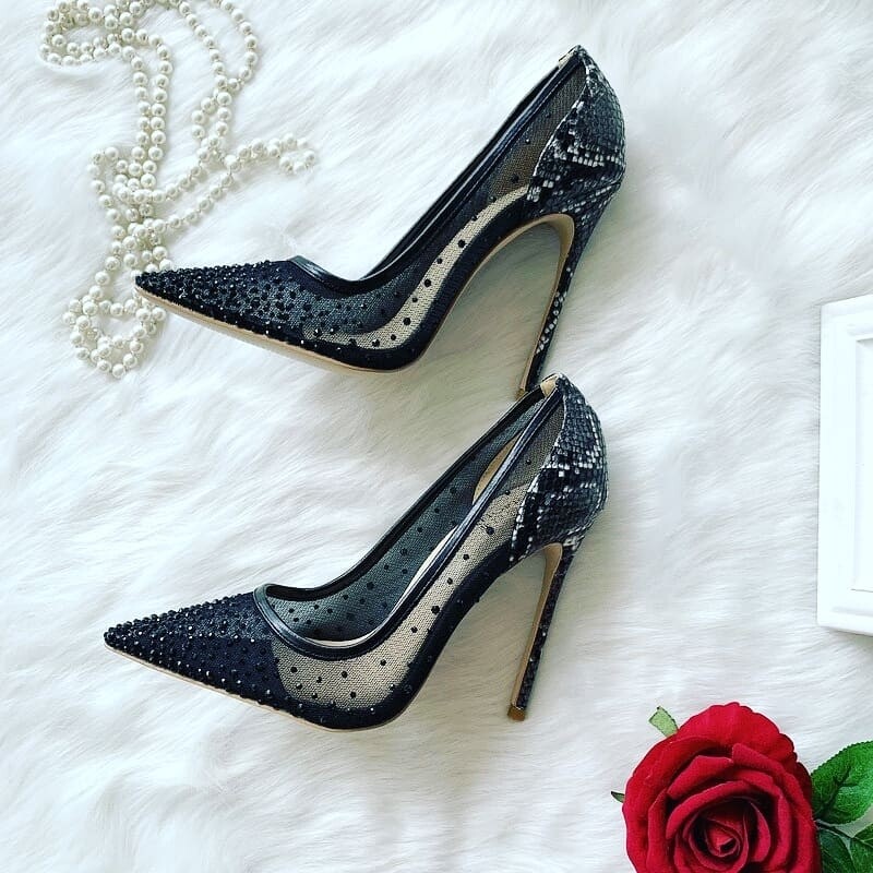 Black animal skin