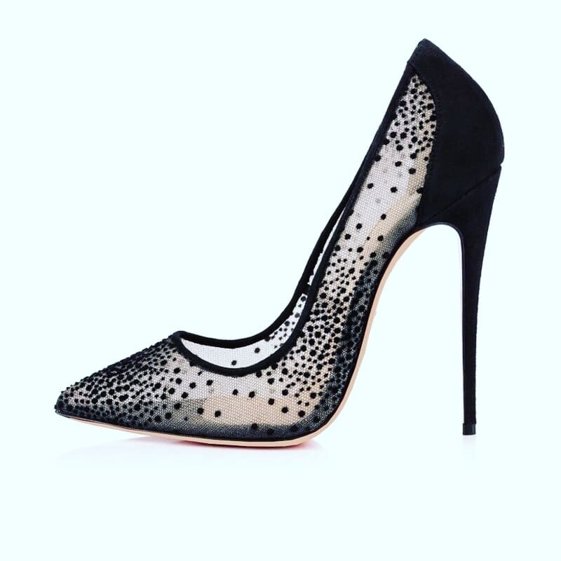Black stilleto 10