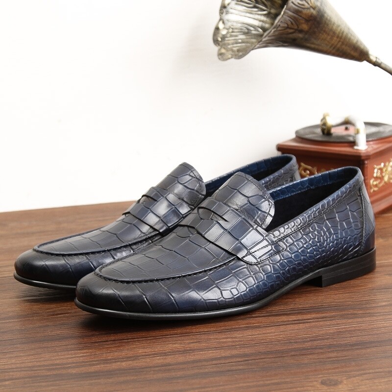 Crocodile skin Loafers 