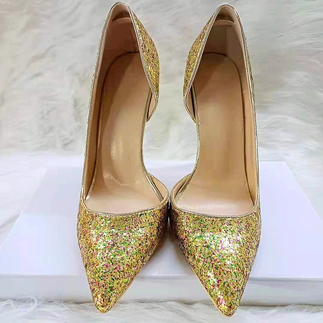 Glitter heel 