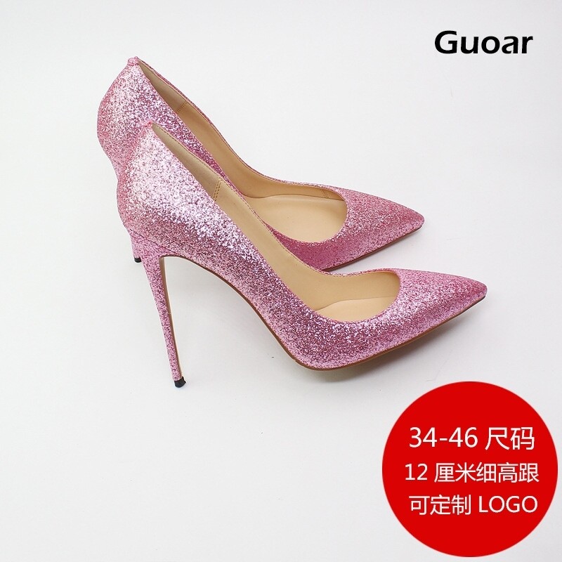 Shimmering heel 