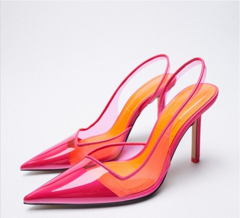 Pink heel