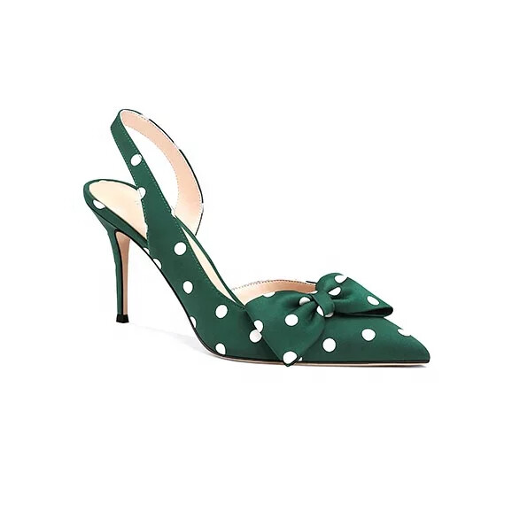 Dotted short heel