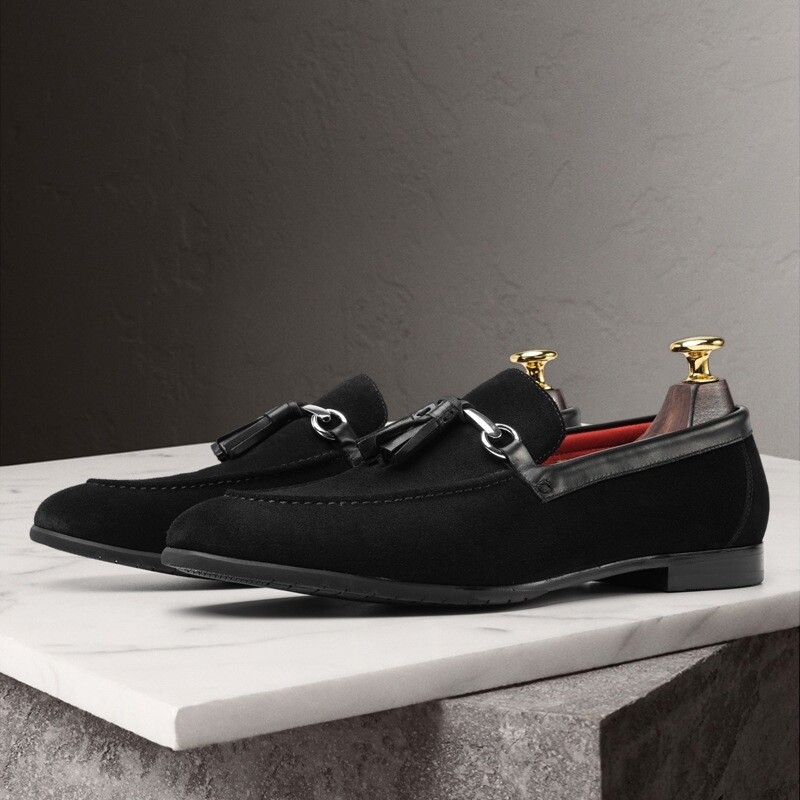 Suede shoes