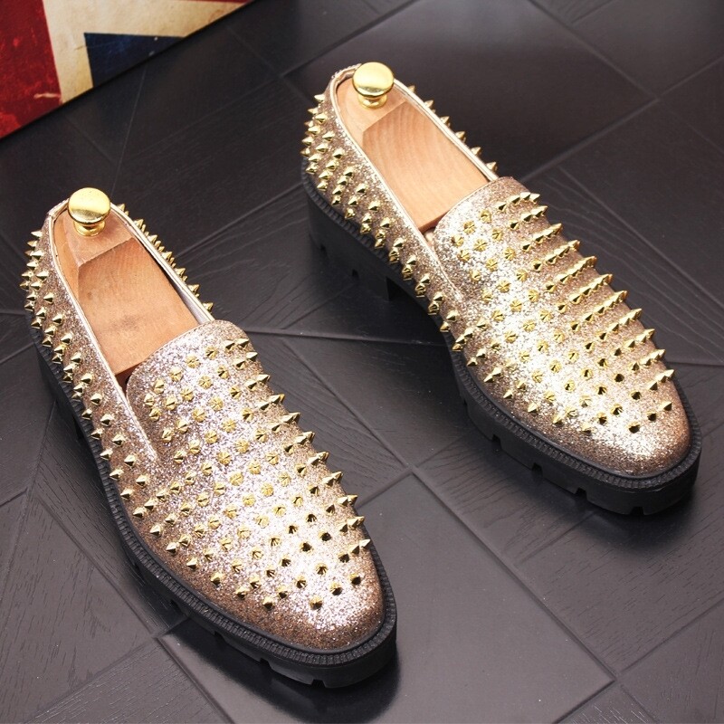 Spikes Loafers 