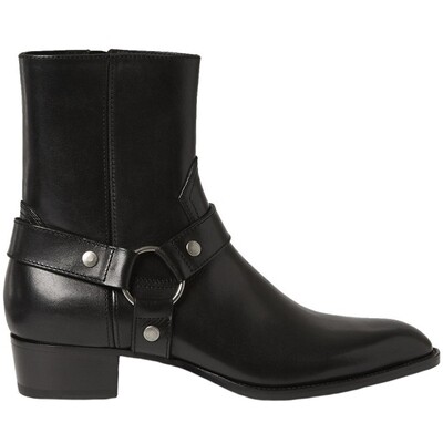 Ankle leather boots 