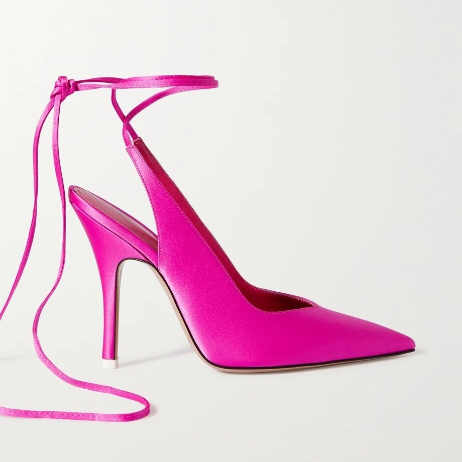 Lace up heel 