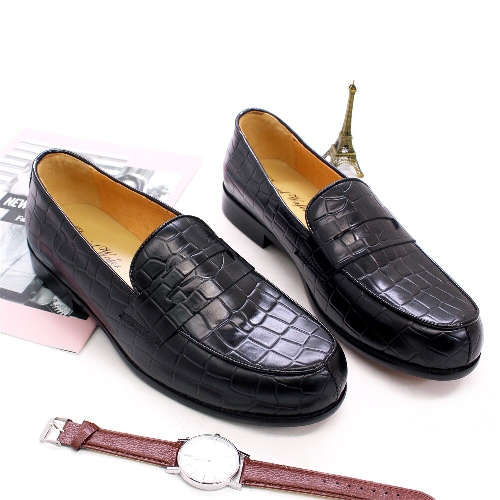 Leathered loafers
