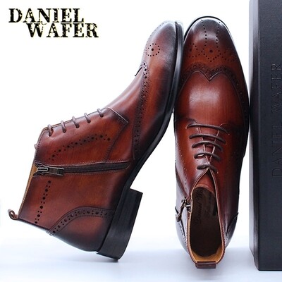 Leather boots 