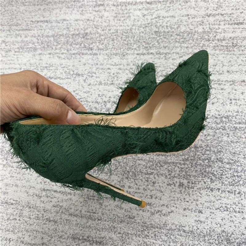 Green stiletto 