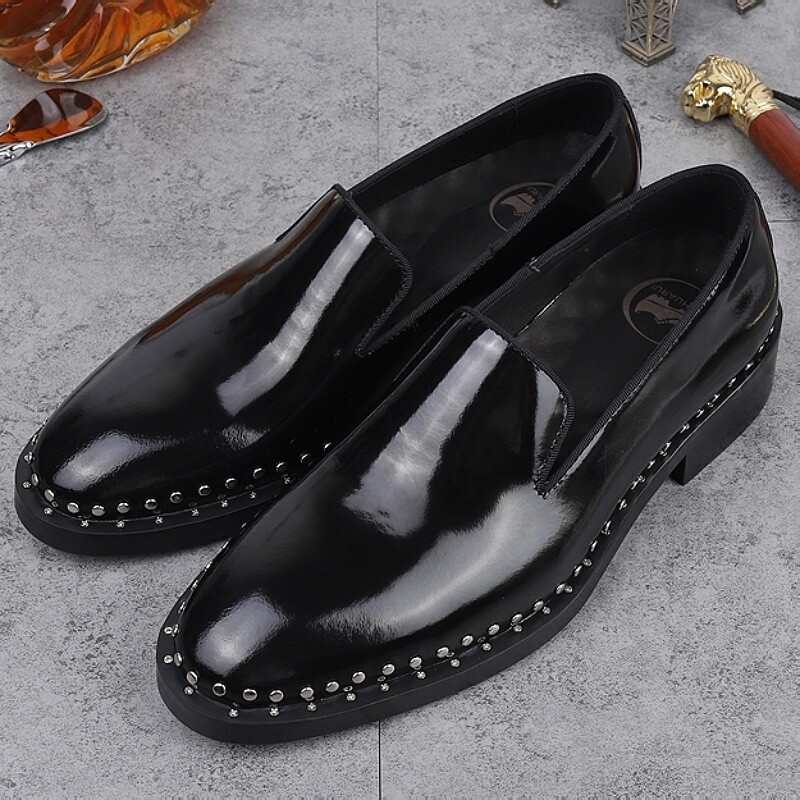 Painted Formal Studs loafers