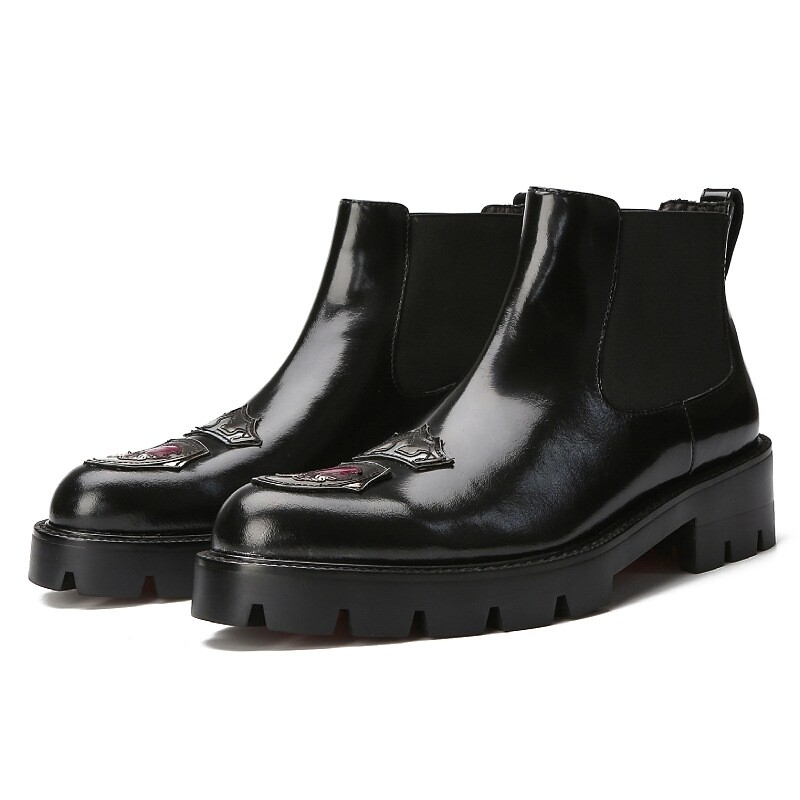 Short loafers boots 
