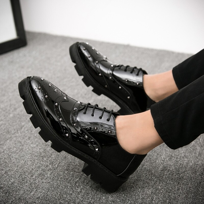 Large sole loafers 