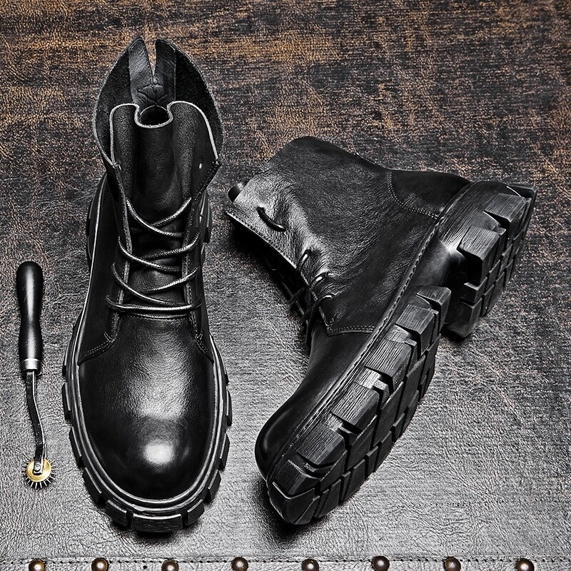 Lace boots