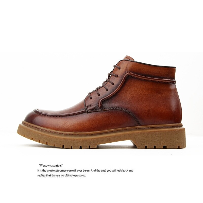 Genuine leather boots 