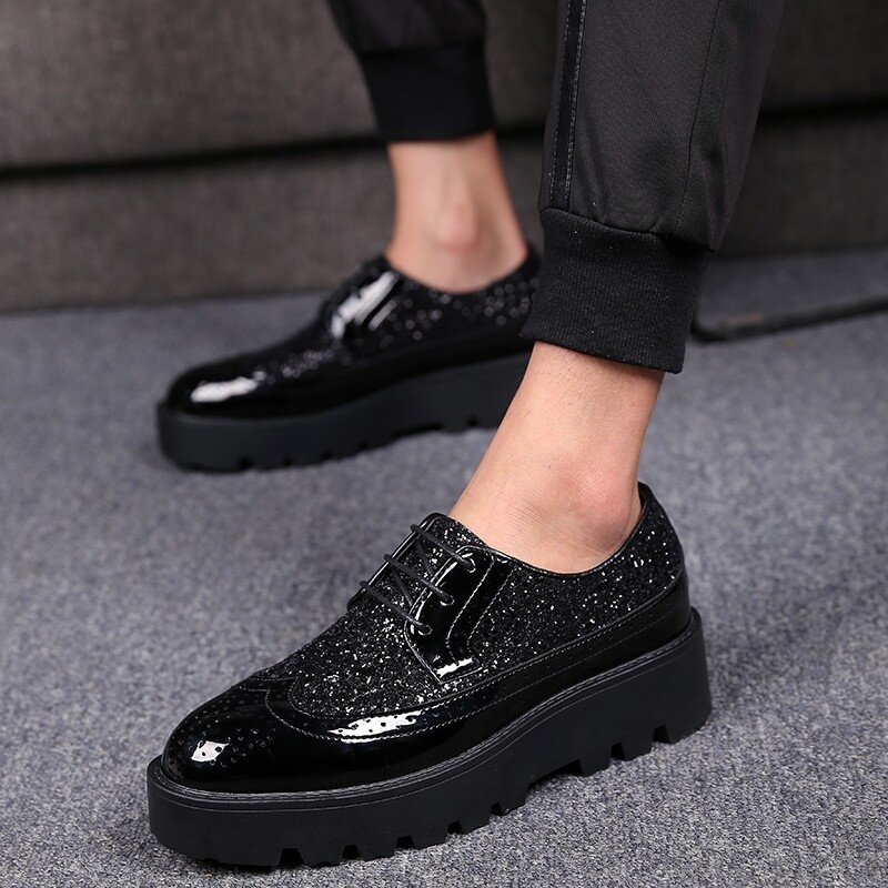 Glitter loafers 