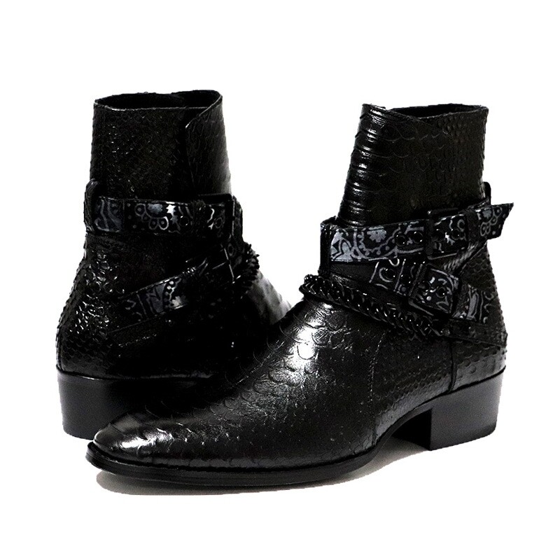 Chelsea leather boots 