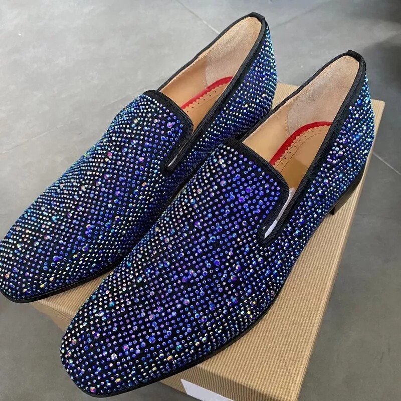 Blue slippers 