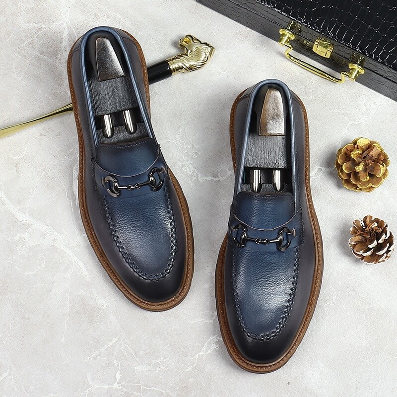 Blue slippers