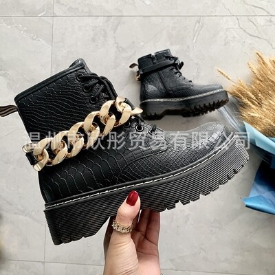 Chunky short boots boots 