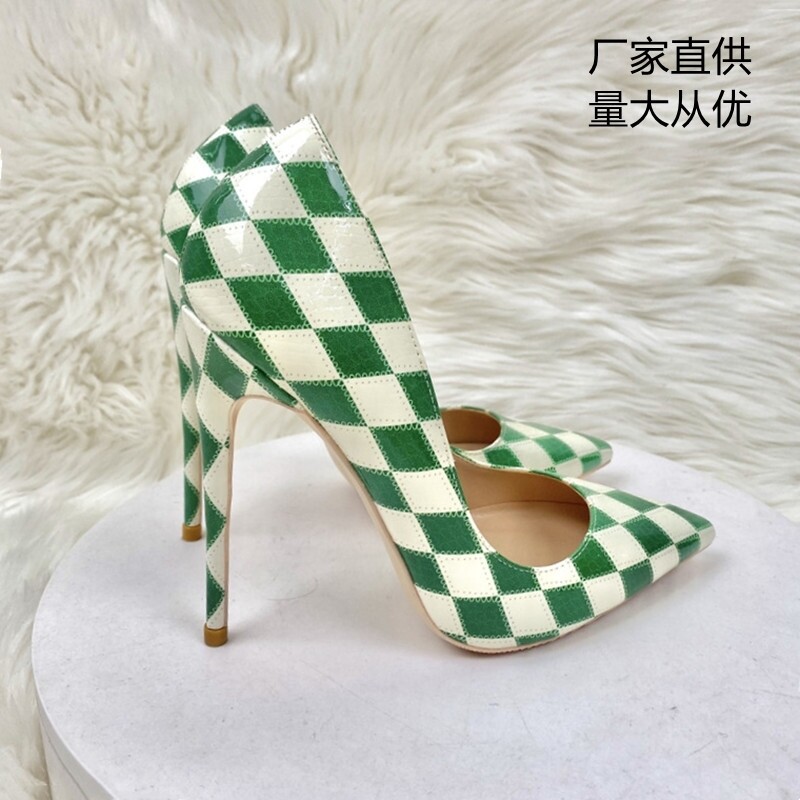 Dice print stiletto 