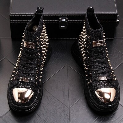 Spikes boots sneakers 