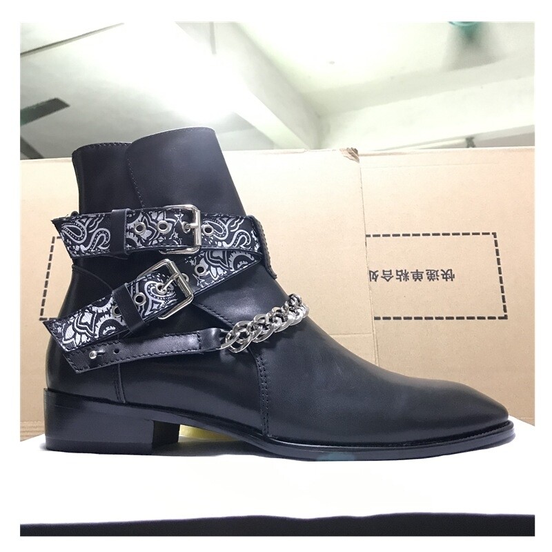 Chelsea leather boots1