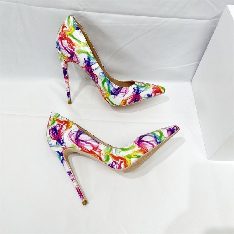 Colorful high heels 