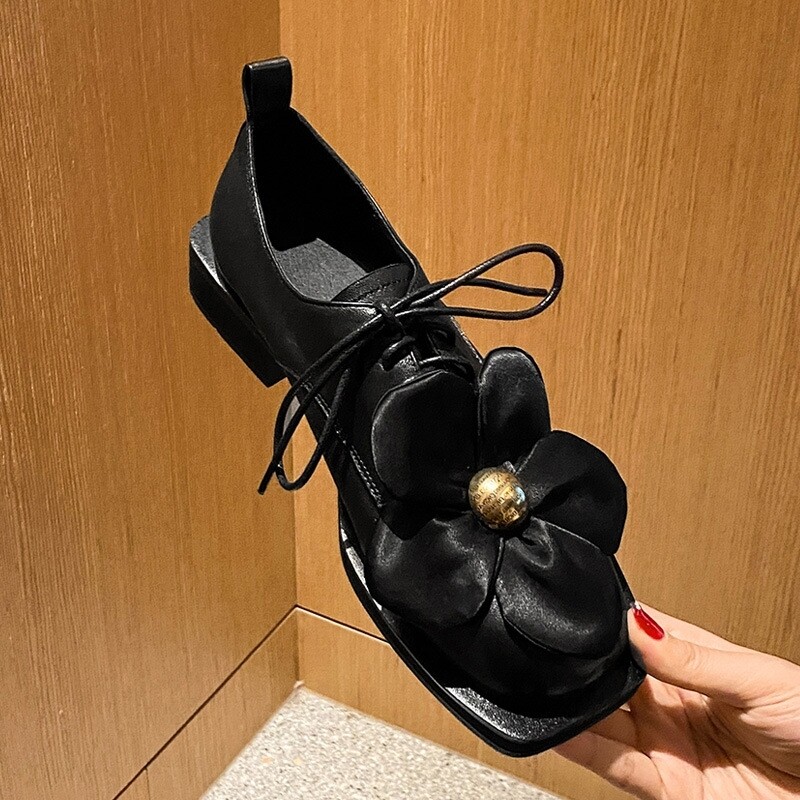 Floral loafers 