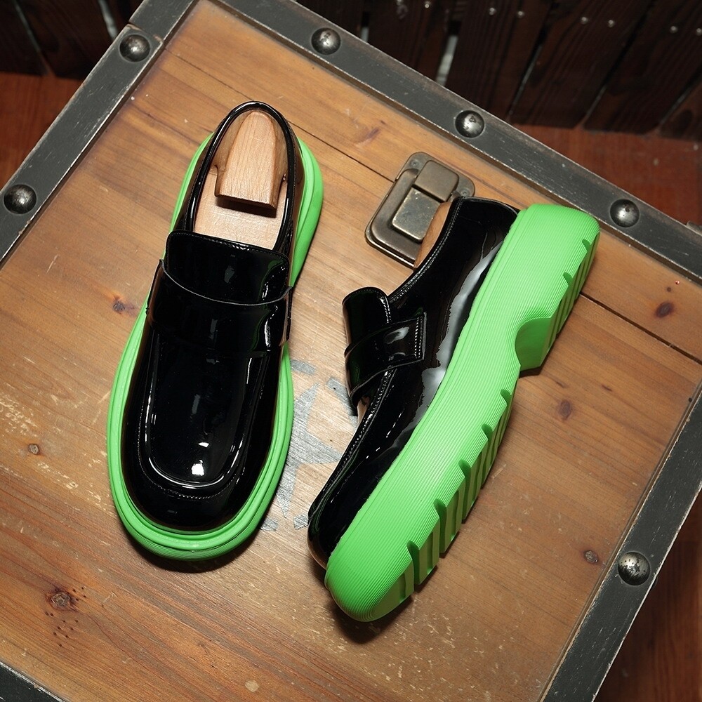 Lime Green sole