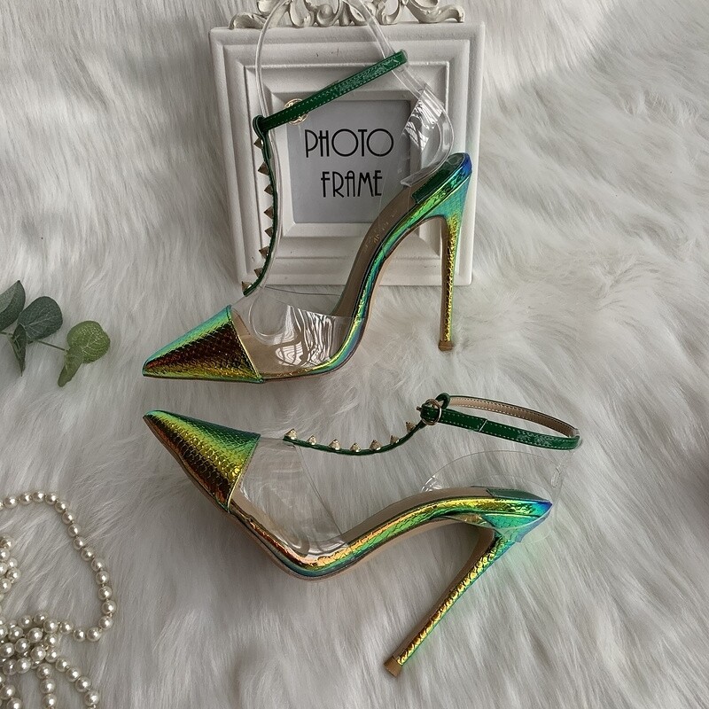 Green stiletto 