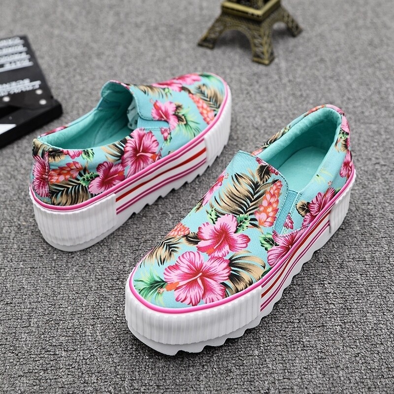 Floral Queen loafers 