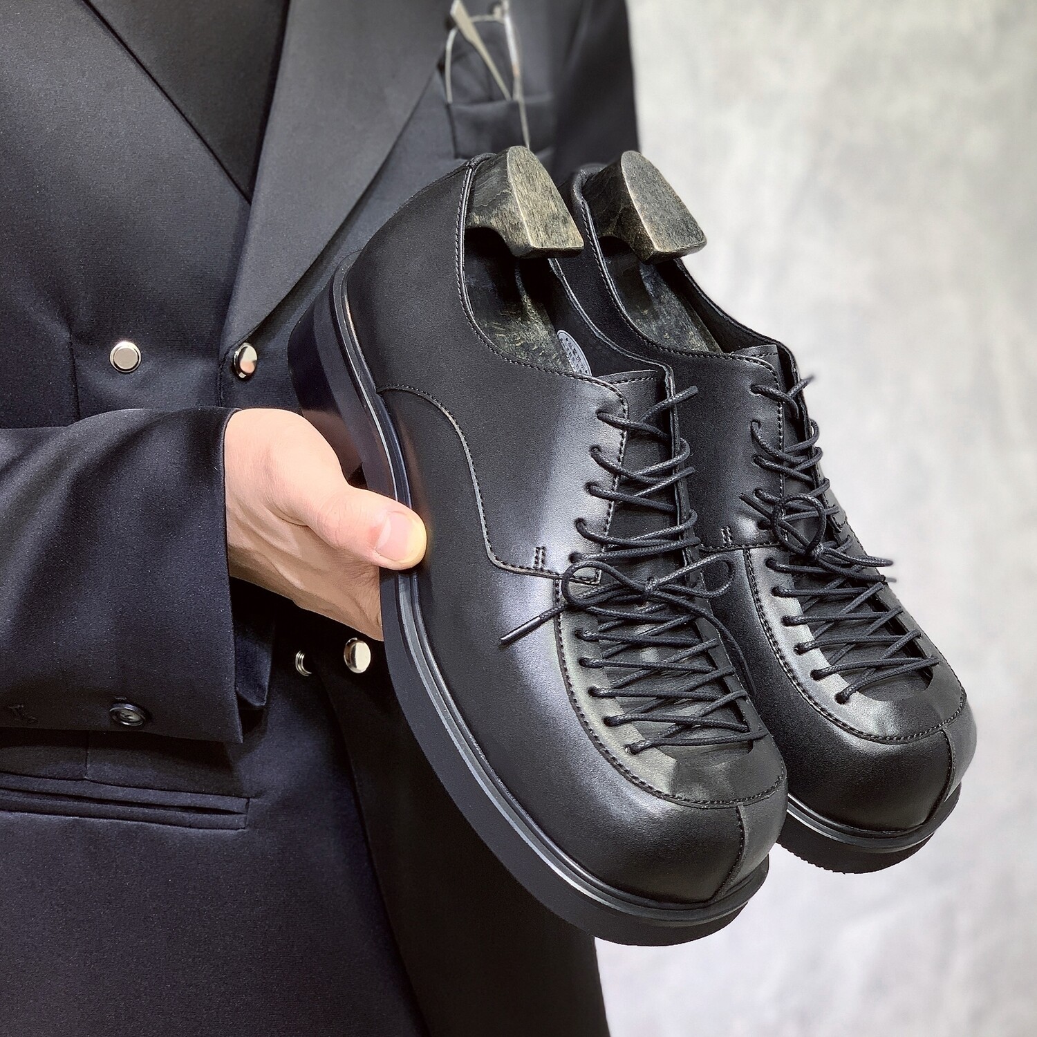 Lace loafers 