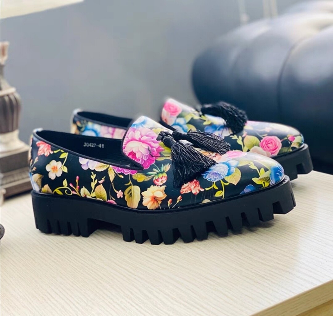 Beauty floral loafers 