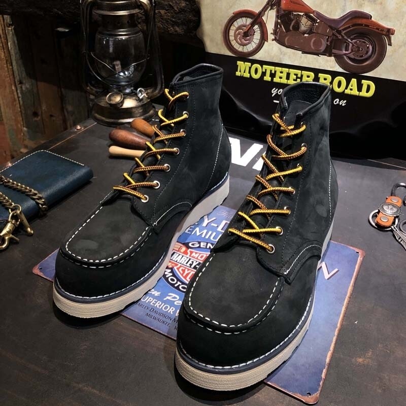 Suede winter boots 