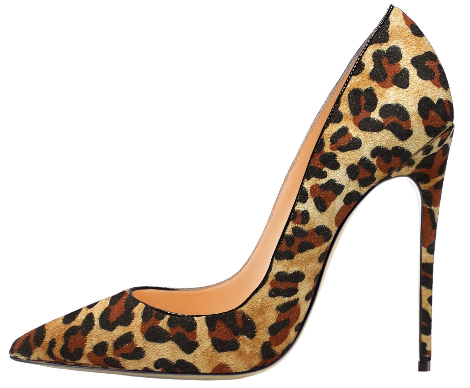 Animal print heels
