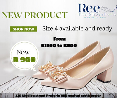 Bridal Block Heel