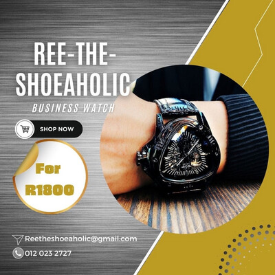 Black Luxury Timepiece