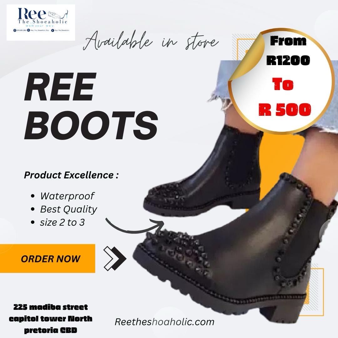Spiked Ladies Boots
