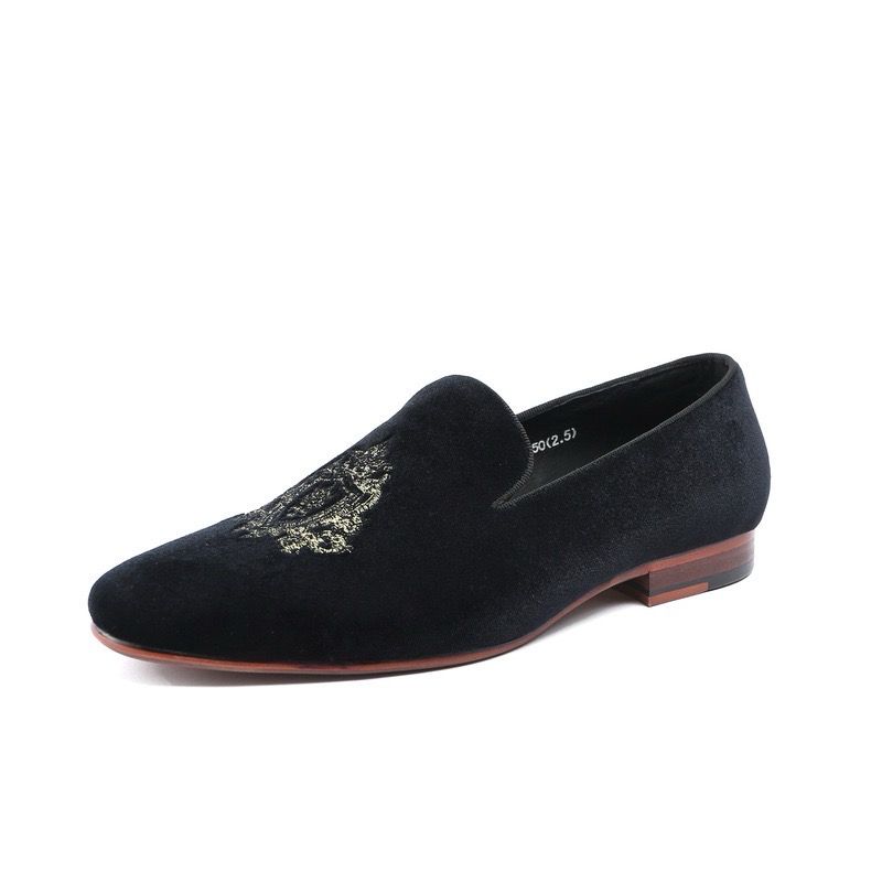 Black suede Loafers