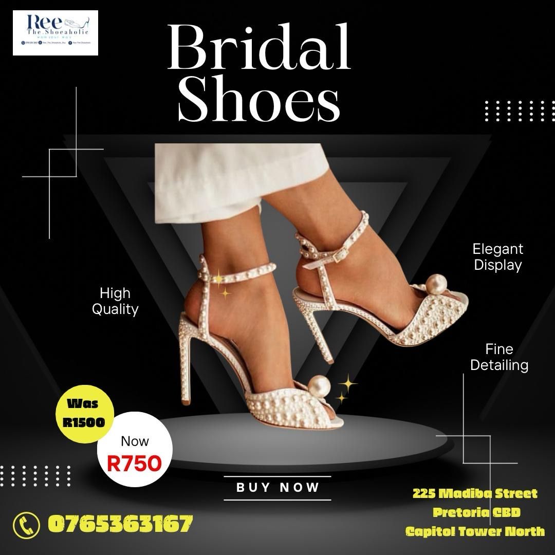 Bridal Pearls Heel