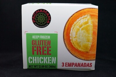 CHICKEN 3-Pack Frozen Empanadas Gluten Free