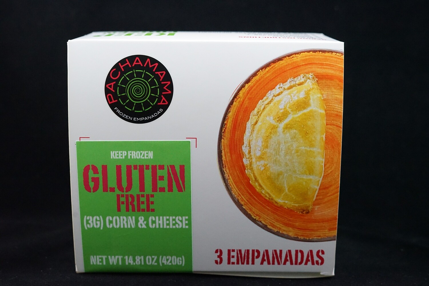 CORN & CHEESE 3-Pack Frozen Empanadas Gluten Free