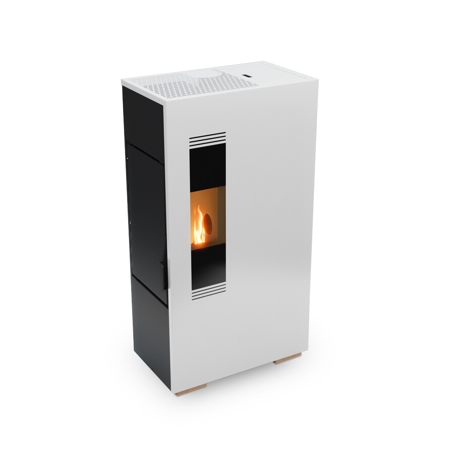 Belga Stove Nano 5kW, Kleur: WIT