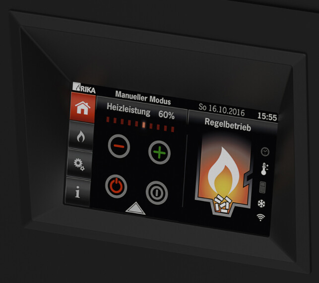 Touchscreen display RIKA B17158 – Pelletgigant – Webshop